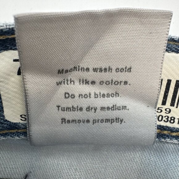 VTG Carhartt Jeans Mens 36x34 Relaxed Fit Work Jeans Medium Wash Denim Rental - Picture 7 of 8